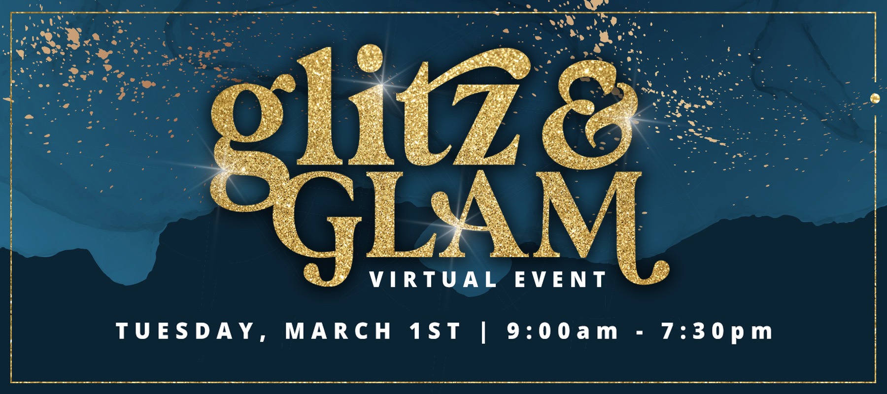 Glitz & Glam Virtual Event